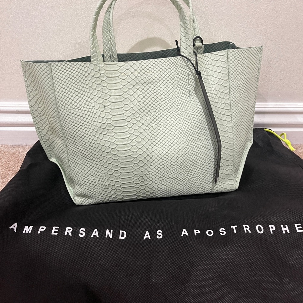 Ampersand As Apostrophe Half Tote Bag